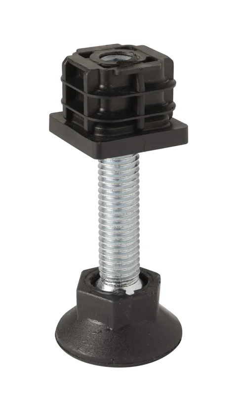 Pied support pour caillebotis acier 19x19